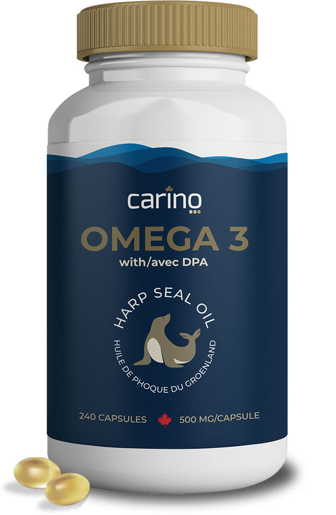 Carino Seal Oil Capsules Bottle